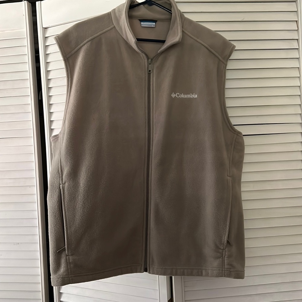 Mens Columbia Fleece Vest